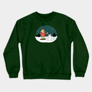 Heat Miser Melts Frosty The Snowman Crewneck Sweatshirt